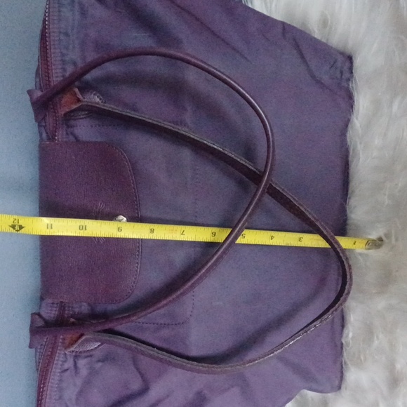 Longchamp Large Purple Tote Bag - Picture 14 of 16